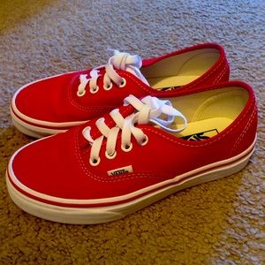 Authentic red 6.0 women shoes